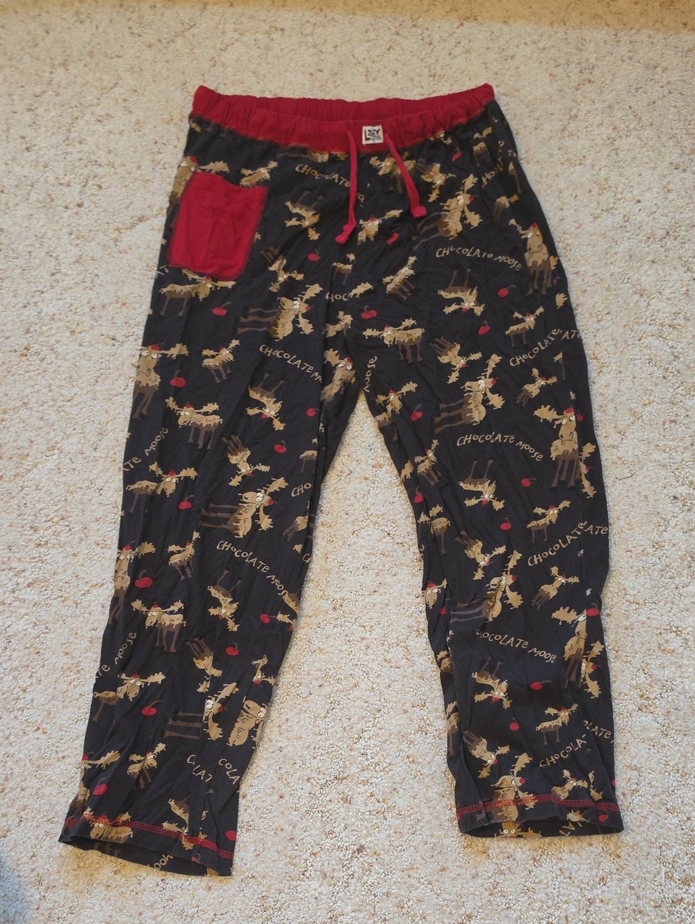Lazy One Chocolate Moose PJ Pants
